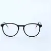 Berömda varumärken solglasögon Toms Art Ultra Light Round Frame Glass för män och kvinnors platta Myopia Lens Fashion Designers Solglasögon