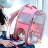 Cat Carriers Dog Bag Pet Foldable Backpack Portable voor het uitgaan van ademende grote ruimte en L5056