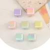 Beads Cordial Design 100Pcs 14*14MM DIY Beads Making/Jewelry Findings & Components/Aurora Effect/Hand Made/Cube Shape/Acrylic Beads