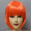 Party Supplies Fashion Women Short Bob Hair Wig Bangs Bangs Cosplay Stage Show pour bébé 13 couleurs à choisir