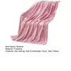 Blankets Blanket Glow In The Dark Soft Comfortable Touch Star Pattern Pink Fleece Home Supplies