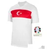 サッカージャージ2024 2025 Turkiye Jersey E Cup Turkey National Team Home Away Demiral Kokcu Yildiz Enes Calhanoglu Football Shirts Kit Otiac