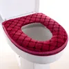 1PC Thickened Toilet Seat Cover Winter Warm Soft Washable Commode Toilet Seat Toilet Mats Household Bathroom Toilet Cushion