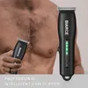 Épilatrice électrique pour hommes Épilation de cheveux pubic intime pour les hommes Trimmer de l'aine électrique rasoir masculin pour les zones sensibles Razor de sécurité 240325