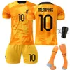 Jersey Jersey Home Nederlands oranje no van Dijk Memphis de Jong Football Kit World Cup kits