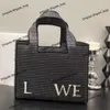 Fashion designer bag women's handbag Lowwe New Vegetable Basket Bag top quality Lafite Woven Tote bag Handheld Crossbody Large Capacity Shopping bag