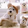 Vestuário para cães elegante capa de estimação de pet button fechamento universal universal fofo casaco de cachorro