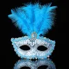 Itacazzo decoratieve rekwisieten damesfestival feest vintage veer eye mask sexy maskerade ball mask