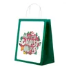 Feestdecoratie 20 STKS 2024 Kerstcadeau Zak Netto Rode Verpakking Papier Spot Groothandel