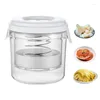 Storage Bottles Pickle Jar Food Containers Kitchen Tools For Leakproof Mason Jars With Lid Saver Airtight