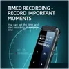 Dijital Ses Kaydedici Yeni Q55 Touch Sn Metin Mp3 AI Akıllı Yüksek Tanımlı Gürültü Azaltma Kontrollü Kayıt Kalemi Damlası Deli DHPSG