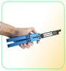 Balisong Mako V4 Şişe Açıcı Kelebek Uygulama Bıçağı Kenar Yolsuz Katlanır Bıçak Havacılık Alüminyum T66063 Sap 440 Bıçaklar Men5313066