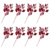 Decorative Flowers Simulated Eucalyptus Leaves Faux Stem Leaf Picks Simulation Artificial Stems Branch Plant Adornments Plants