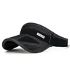 Visörler Boş Top Sports Kapakları Ayarlanabilir Toka Bisiklet Şapkası Hafif Kafa Bandı Açık Beyzbol Kapağı Nefes Alabaş Şapkalar UNISEX