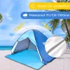 Abris en plein air de camping tente popup funplay tente automatique tente instantanée uv tente tente soleil auvent pour le camping plage arrière