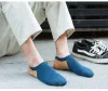 Kontrollera Xiaomi YouPin Men Summer Fashion Socks Pure Cotton Socks Sweatabsorbent Breattable Deodorant Short Tube Socks 5 Par per set