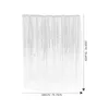 Shower Curtains Plastic Window Covering Curtain For Home Bathroom Water Proof Mosaic Decorative