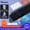 Controllo Sonoff T5 US 120 WiFi Touch Wall Switch Smart Home Coperchio Switch Stiplaceble Cover Remoto Control di Ewelink tramite Alexa Google Home