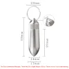 Outils 1PC Big Titanium Alloy Imperproof Bottle Ultralight Portable Seal Pill Storage Conteneur Outdoor Tools Botles