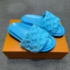 Chaussures de créateurs de luxe Sandales Panoues de top pour les chaussures décontractées pour hommes et femmes pour hommes et femmes pantoufles de piscine plage