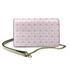 Shoulder Bags Flower Pattern Printing Handbag Luxury Designer Small Crossbody Women Trend Purse PU Leather Westie For