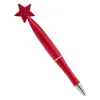 أقلام 30 50 100 PCS نجمة بلاستيكية بلاستيك القلم الكتابة قرطاسية دوارة تويست القلم القابل للطباعة هدية هدية الإعلان قلم الحبر