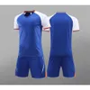 Futebol Men's Tracksuits 7713 Terno de futebol definido para estudantes de verão Treinando uniforme de competição