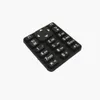 Claviers clavier en caoutchouc avec boutons de clavier numériques pour Motorola Xir P8668 P8660 GP338D DGP8550 DP4801 Radio Interphone Accessoriesl2404