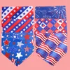 Dog Apparel 30pcs Dogs Bandanas For 4th July Bulk Small Cat Independence Day Pet Bandana Grooming Products