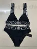 Kobiety bikini set Bur Sexy Clear Pasp kształt strojów kąpielowych Projektanci damskie kąpiel Kąpiec moda na plażę ubrania letnie ubrania kąpielowe bakety ekob