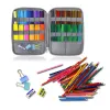 Sacs 96/192 Slots Carie de crayon de couleur éclaboussure de grande capacité, SOAKOA PORTABLE HAUTER SAC SAC CUR CAUT Organisateur pour artiste