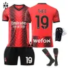 Season Jersey New AC Home Set No Girou Leo Ibrahimovic Teo Football Jersey