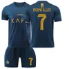 Nassr Jersey Al FC Away No Ronaldo Mane Football Shirt Saudi Arabia League Adult Children S Set et