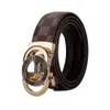 Belt Men's Automatic Leather Trend New Letter Buckle Tiktok Net Red XL Belt