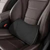 2023 2IN1 Car Seat Booster Universal Driver Memory Foam Lumbar Pillow Suede Height Inclined Cushion 240321