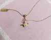 Trendig söt sexig guldfärg silver silver rostfritt stål halsband för kvinnor koreansk mode lyxig designer kvinnlig hänge klavikelkedja smycken grossist