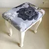 Chair Covers Spandex Elastic Printing Stool Slipcover Modern Rectangular Removable Anti-dirty Kitchen Case Stretch Cover