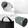 Laundry Bags Waterproof Storage Bag Funny Soccer Balls And Stars Household Dirty Basket Folding Bucket Clothes Toys Organizer