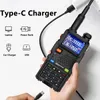 UV5RH Pro Max Baofeng Walkie Talkie 3800MAH Bateria USBC 145W Sześć pasm częstotliwość kopiowania Wirless 999 CH Ham Radio Aktualizacja 240326