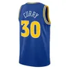 Stephen Curry Klay Thompson Basketball Jerseys Draymond Green Andrew Wiggins 2024 2023 City Shirt Edition Blue Black Jersey 30 11 11