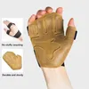 Guantes de entrenamiento de cuero de cuero de muñeca de soporte de muñeca Anti-slip Wear Weaves Sporting Ventilated Lightweight Sports Sportsorie Gym