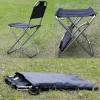 Fournis de camping chaise de camping extérieur tabouret portable avec dossier pliant en aluminium ultra-léger pêche en alliage