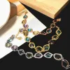 Braceletas OL Cadenas de encanto de moda Braceletas de brazalete de alta calidad Camply Distal Crystals Fantasy Bracelet for Women Jewelry