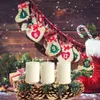 Decoratieve bloemen Pine Cone Holder Hoogteel Stand Kerstmis Moderne kandelaar Holders Branch Tree Plastic Tafel Party Decoraties