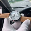 Ruch Luksusowy zegarek mechaniczny Szwajcarskie automatyczne szafirowe lustro Rozmiar 44 mm 13 mm importowane opaski Cowhide Projektanci nadgarstka D8LH