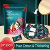 Handduk 20st Pure Cotton Thicking Disponible Candy Face Non-vävd komprimerad magisk tablettduk Torkar vävnad