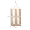 Hårtillbehör hängande klipparrangör Holder Clips Storage Hanger for Girl Room Drop Delivery Baby Kids Maternity OTB06