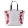 toile imprime les sacs de baseball de football de basket-ball extérieur fitness de grande capacité