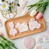 Baking Moulds Baby Birthday Party Cookie Embossing Mold Shower Fondant Biscuit Dessert Stamp Wedding Cake Decorating Tool Supplies