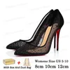 Avec boîte Red Bottoms Designers pour femmes hautes talons luxurys plate-forme de pompe Peep-ongles sandales sexy